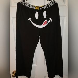 Joe Boxer smiley lounge pants/joggers